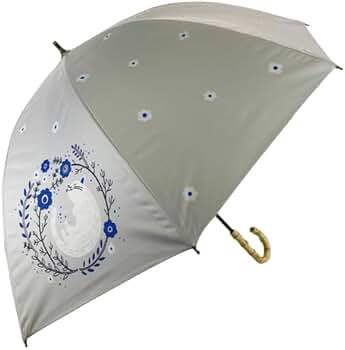 Amazon | ソレイユ ショート傘 まんまるネコ柄 グレー│傘 Amazon | ソレイユ ショート傘 まんまるネコ柄 グレー│傘